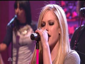 Avril Lavigne Girlfriend (Saturday Night Live 2007) (HD)